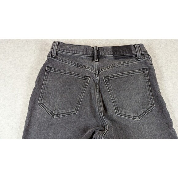 Abercrombie & Fitch Women Jeans 26x29 The 90s Straight Ultra High Rise Split Hem - Picture 4 of 13